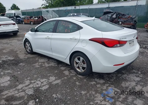 2015 Hyundai Elantra Se from USA, damaged, VIN 5NPDH4AE2FH563803
